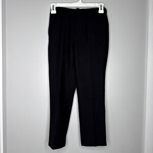 Boys Slack Pants Slim Fit Flat Front Formal Wear Adjustable Waist Band Size 2-18